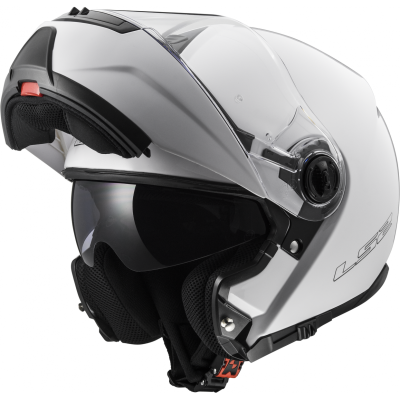 Шлем (модуляр) LS2 FF325 (M) Strobe Gloss White