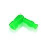 Колпачок свечной силиконовый зеленый