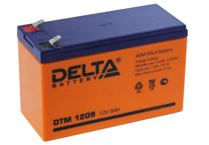 АКБ DTM1209 Delta (151х65х94)