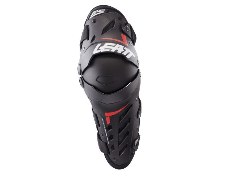 Защита колена Leatt Dual Axis черная/красная S/M