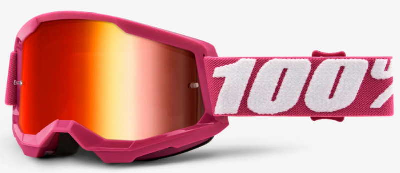 Очки 100% Strata 2 Goggle Fletcher / Mirror Red Lens