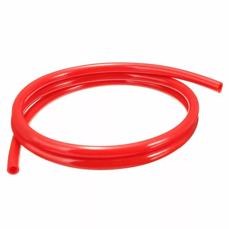 Шланг 4-7мм PVC красный (бензиновый) 1м