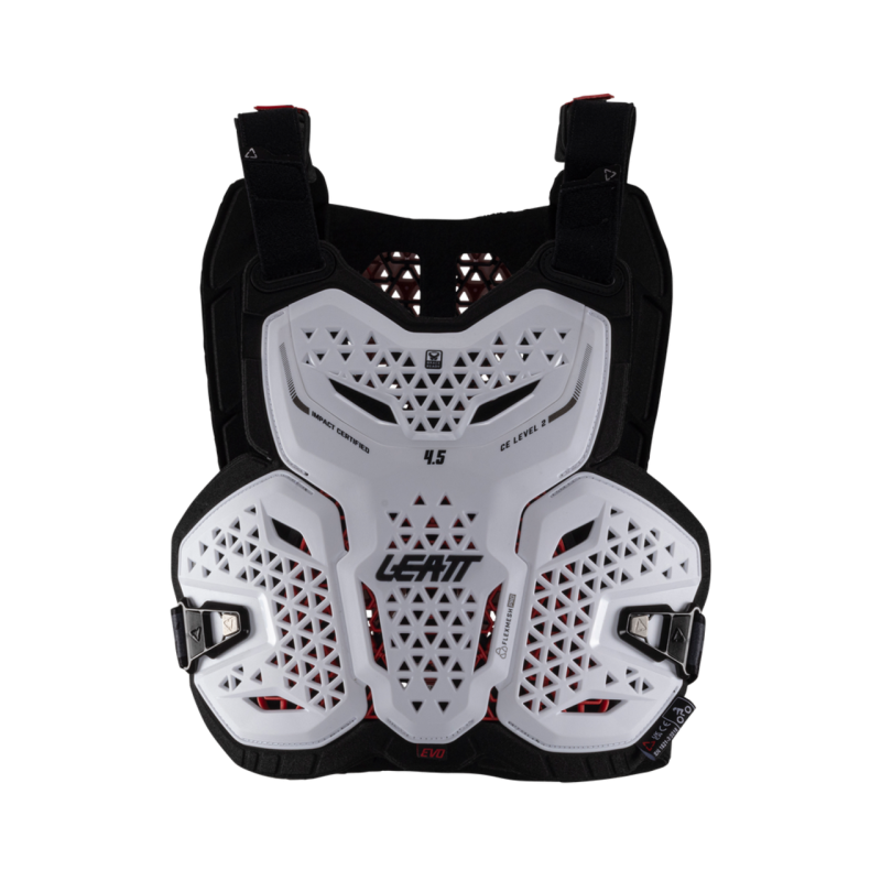 Защита тела (панцирь) Leatt Chest Protector 4.5 Evo White S/M