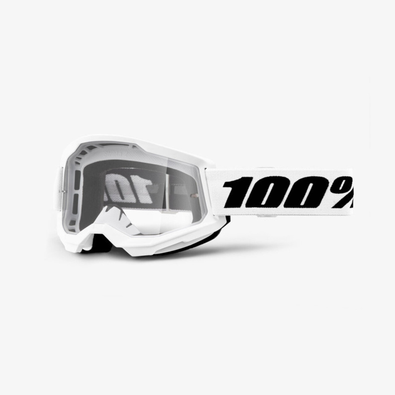 Очки 100% Strata 2 White/Clear
