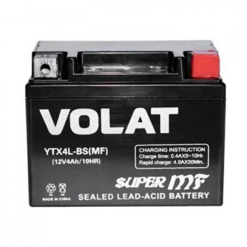АКБ VOLAT MF YTX4L-BS (114х70х87) ( СТ1204 )