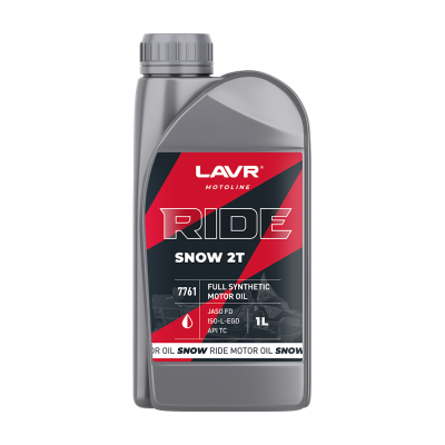 Масло LAVR RIDE SNOW 2T 1л