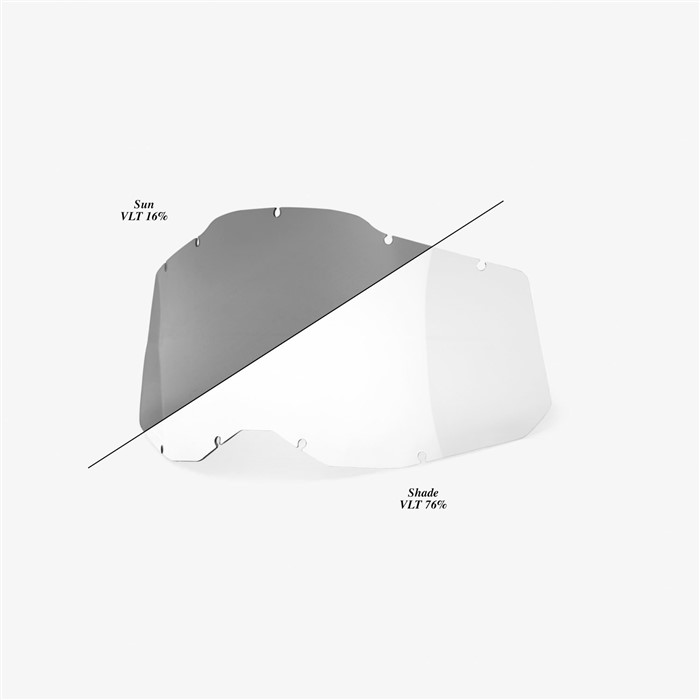 Стекло очков 100% RC2/AC2/ST2 Replacement Leans Photochromic