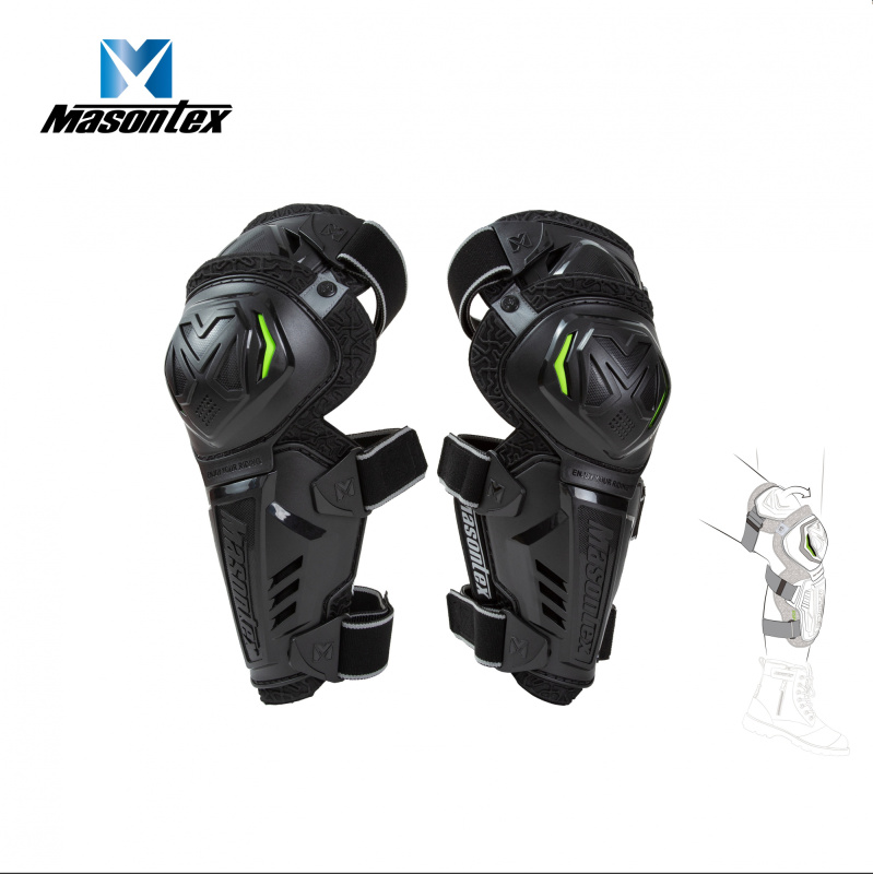 Защита колена Masontex MKP12 Pro Riders черные