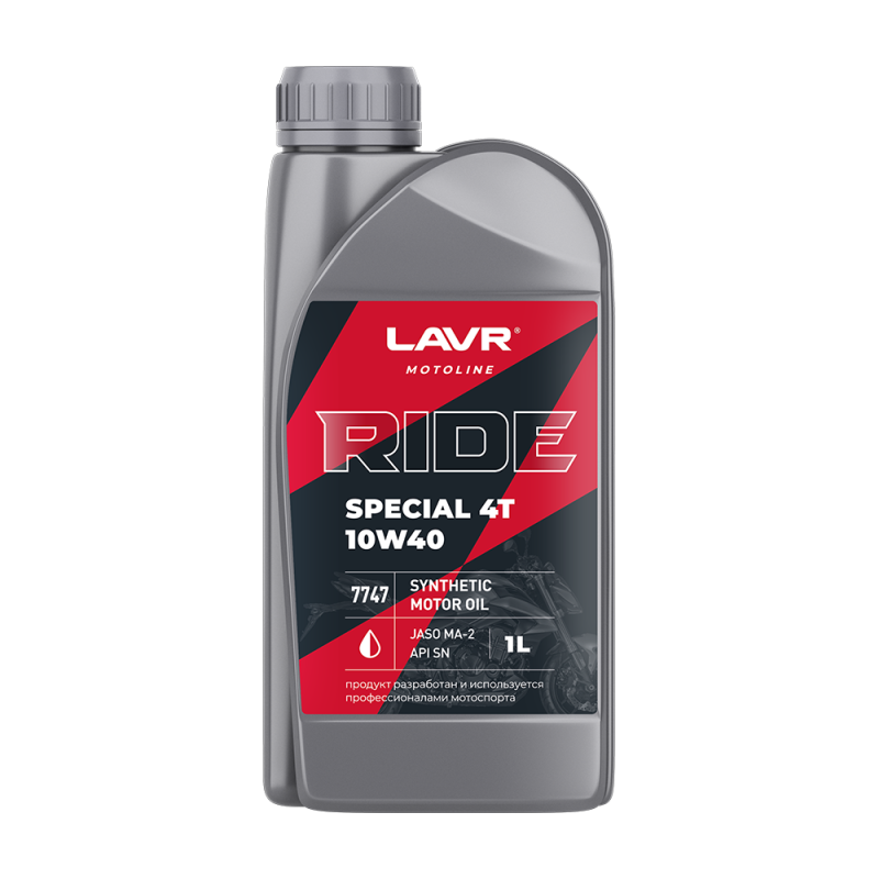 Масло LAVR RIDE SPECIAL 4T 10W40
