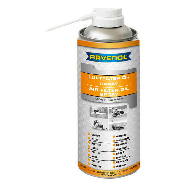 Масло для воздушных фильтров Ravenol Oil Air filter Spray 0,4lt