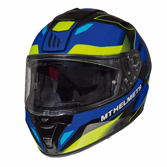 Шлем (интеграл) MT (M) BLADE FUGUE GLOSS BLUE