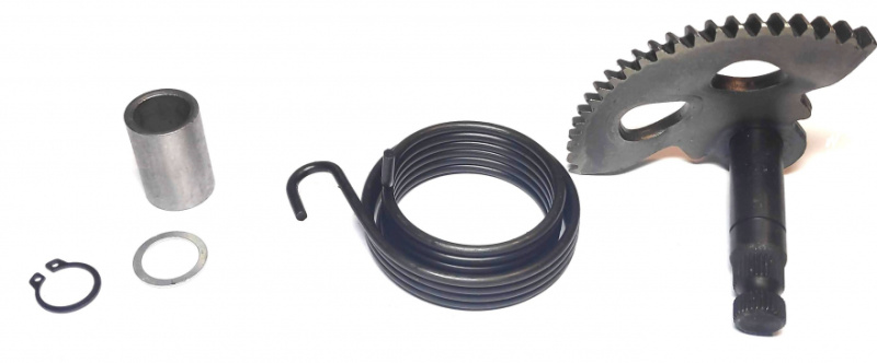 Зубчатый сектор кикстартера 2T 1Е40QMB (L=70мм)