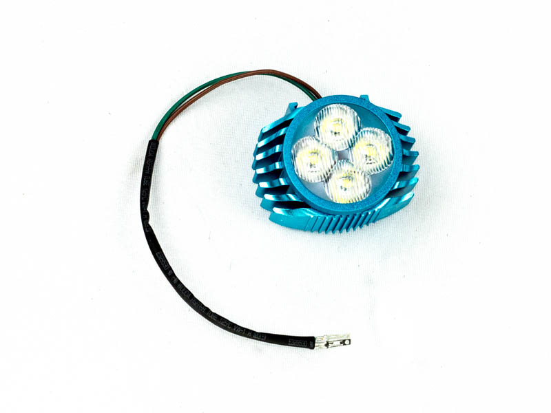 Фара передняя головного освещения для питбайков 4 светодиода 12V