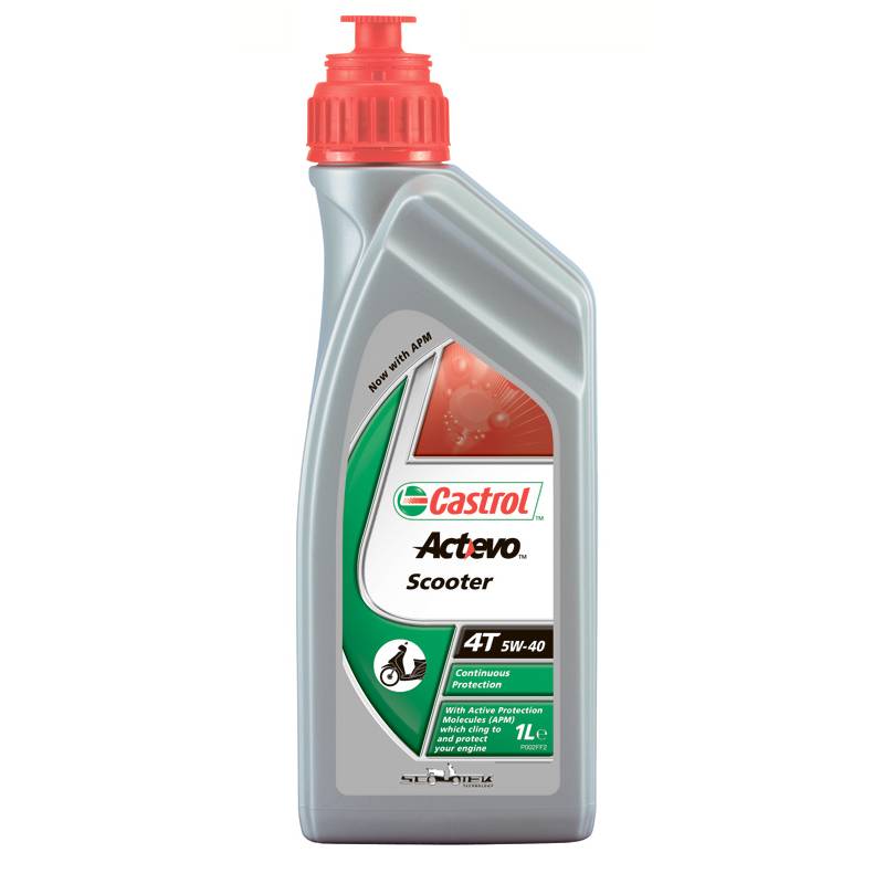 Масло Castrol Act evo Scooter 4T 5w-40 1л.