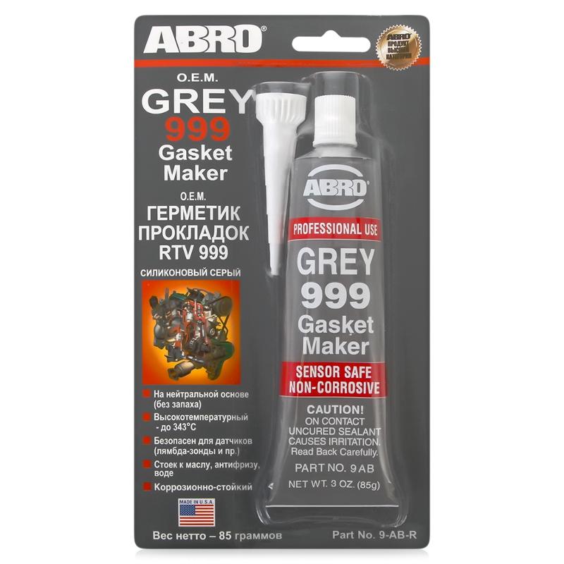 Герметик ABRO 999 серый 85г