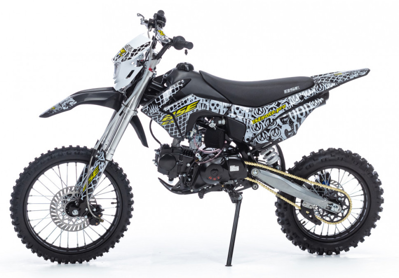 Питбайк BSE EX-125e MAX13 17/14 White/Yellow
