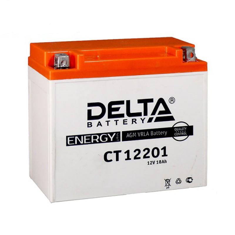 АКБ СТ12201 DELTA YTX20L-BS (177х87х154)