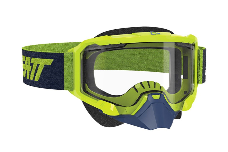 Очки Leatt Velocity 4.5 SNX Goggle Neon Lime Clear