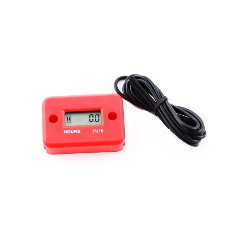Счетчик моточасов (без тахометра) красный