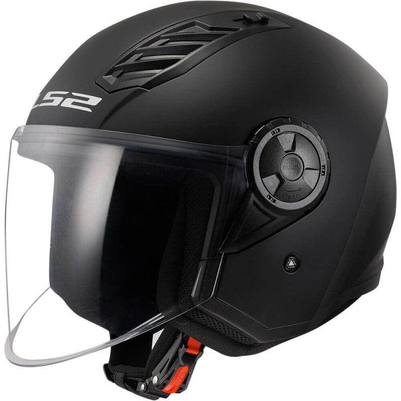 Шлем (открытый) LS2 OF616 (L) AIRFLOW 2 Solid Matt Black