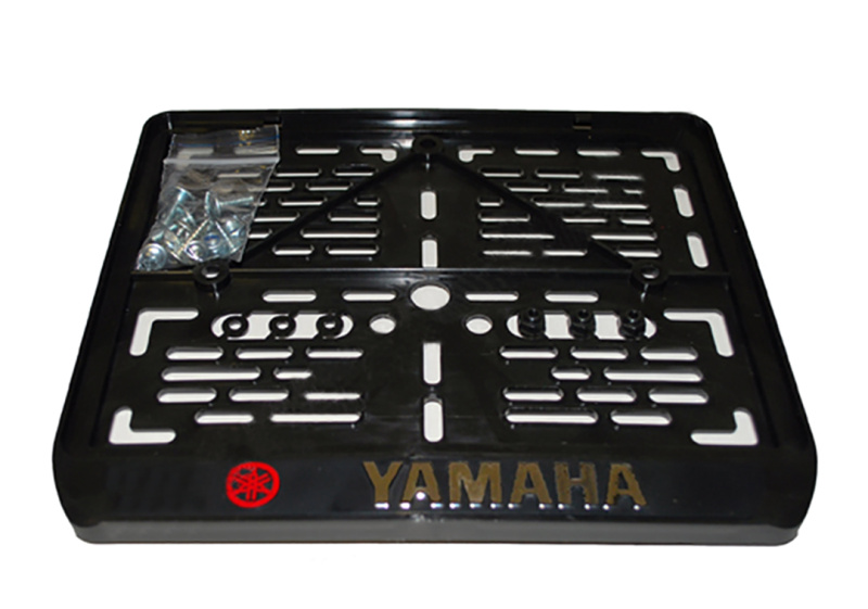 Рамка под номер мото рельеф Yamaha