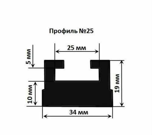 Накладка на полоз 3002 Yamaha (163см)