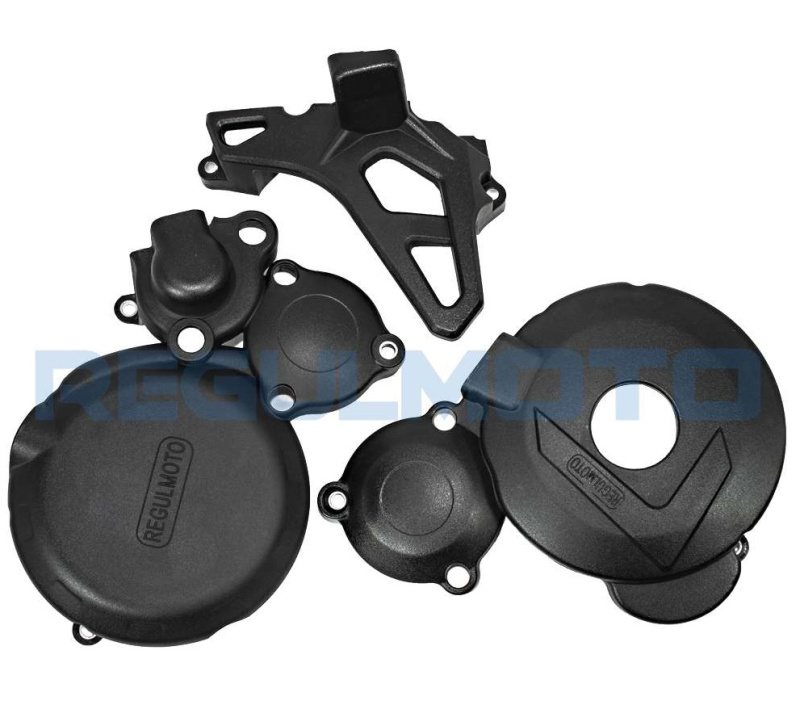Защита (крышки двигателя) ZS250-300 PR Regulmoto черный