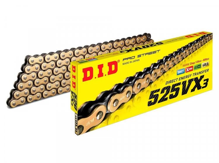 Цепь приводная DID (525-120)  VX3 B&B