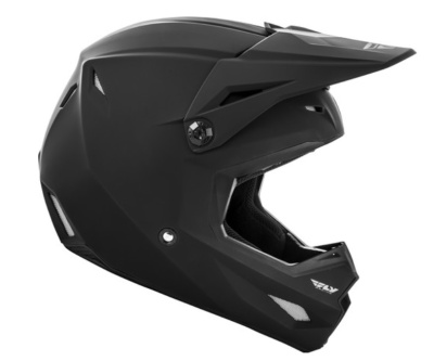 Шлем (кроссовый) FLY RACING KINETIC Solid (XXL) черный матовый
