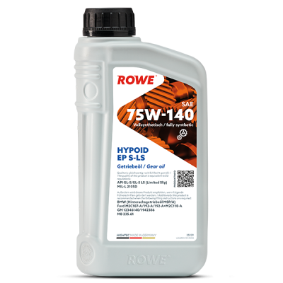 Трансм/масло ROWE HIGHTEC HYPOID EP 75W-140 1lt