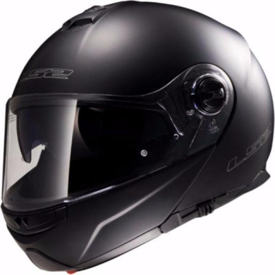 Шлем (модуляр) LS2 FF325 Strobe Gloss (M) Black