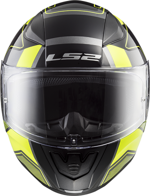 Шлем (интеграл) LS2 FF353 Rapid (XS) Carrera matt black Hi-Vis Yellow 2