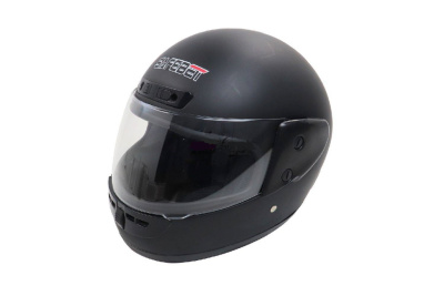 Шлем (интеграл) SAFEBET HF-101 черный матовый S-XXL