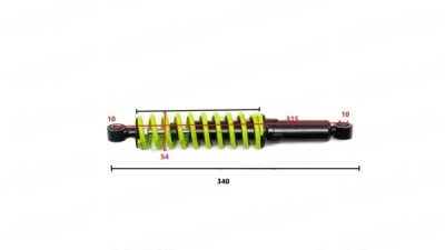 Амортизатор задний (D-10mm,d-10mm,L-310) ATV COYOTE/WILD