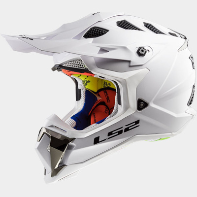 Шлем (кросcовый) LS2 MX470 (M) SUBVERTER SOLID White