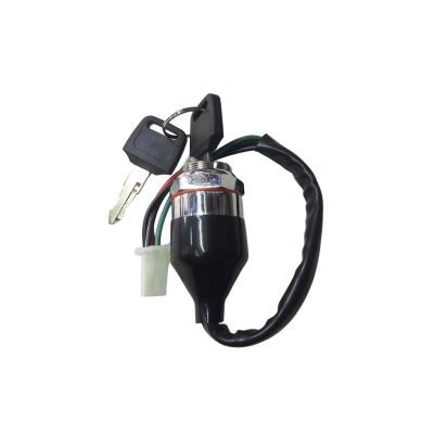 Замок зажигания (4 контакта) хром