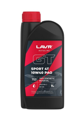 Масло LAVR GT STREET 4T 10W40