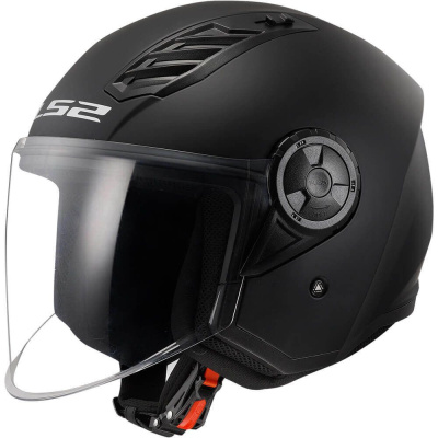 Шлем (открытый) LS2 OF616 (M) AIRFLOW 2 Solid Matt Black