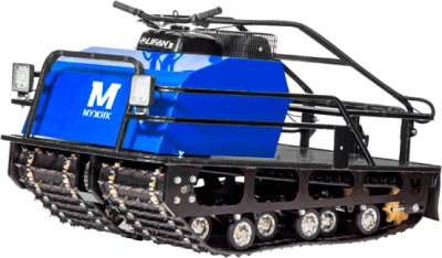 Мотобуксировщик Мужик К-760/1450 18.5л/с (катковая подвеска