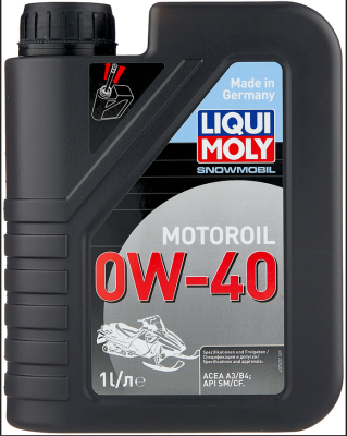 Масло LIQUI MOLY 4t Snowmobil Motoroil 0W40 1lt