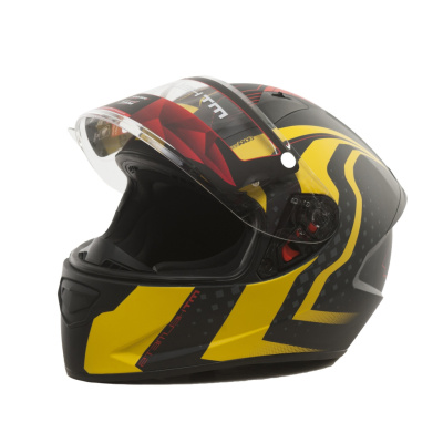 Шлем (интеграл) MT (L) STINGER Warhead matt black yellow