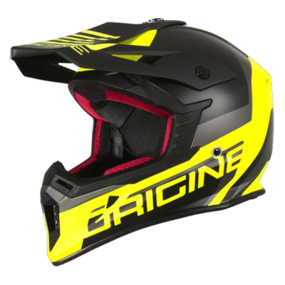 Шлем (кроссовый) ORIGINE HERO MX (XL) Hi-Vis желтый/черный матовый