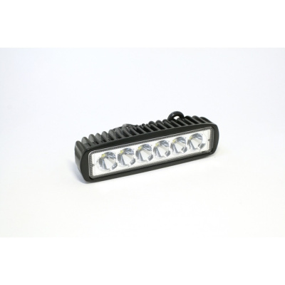Фара LED WL-118BS (дальний свет, кв. метал. корп. 6 диодов)