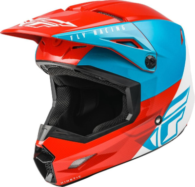 Шлем (кроссовый) FLY RACING Straight Edge (L) красный/белый/синий