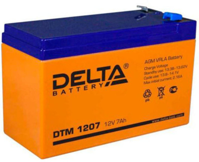 АКБ DTM1207 Delta (151х65х102)