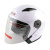 Шлем (открытый) ATAKI JK526 SOLID L белый глянцевый