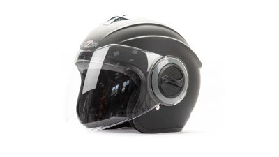 Шлем (открытый) HIZER 232 matte-black L