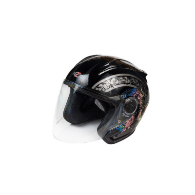 Шлем (открытый) HIZER 216 (M) Black