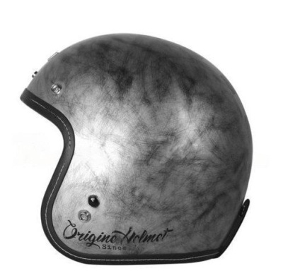 Шлем (открытый) ORIGINE PRIMO Scacco (M) (серебристый матовый)