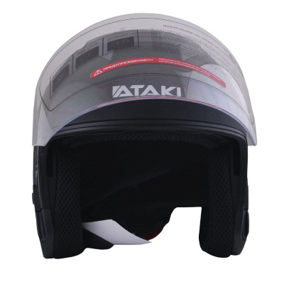 Шлем (открытый) ATAKI JK526 SOLID (L) черный матовый